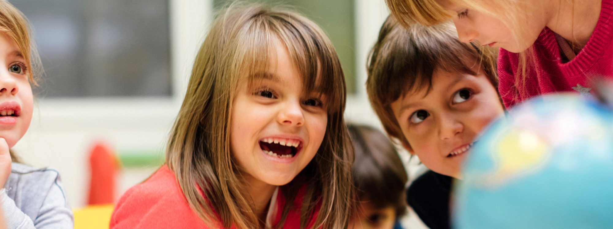 smiling students