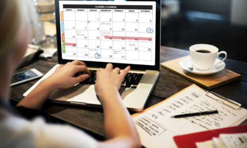 Calender Planner Organization Management Remind Concept