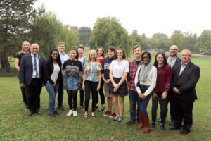 A group photo of the Student Liaison Committee 2019-19