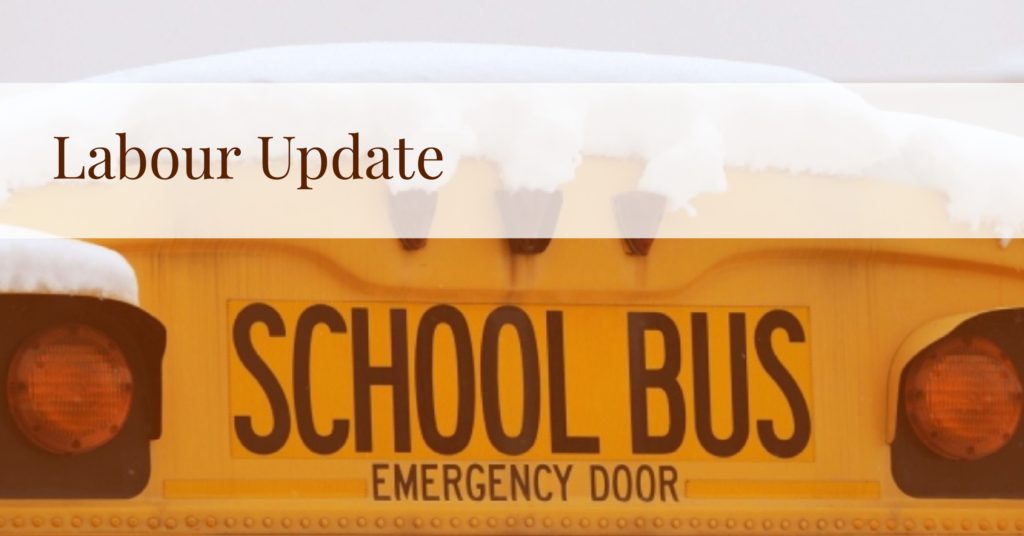 back of school bus