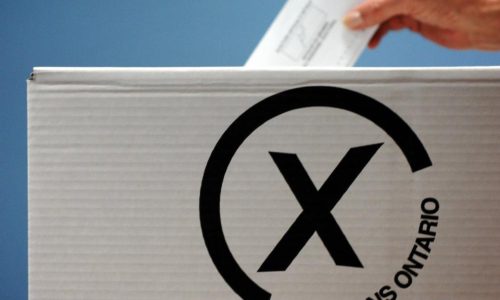 Generic Elections Ontario Ballot Box