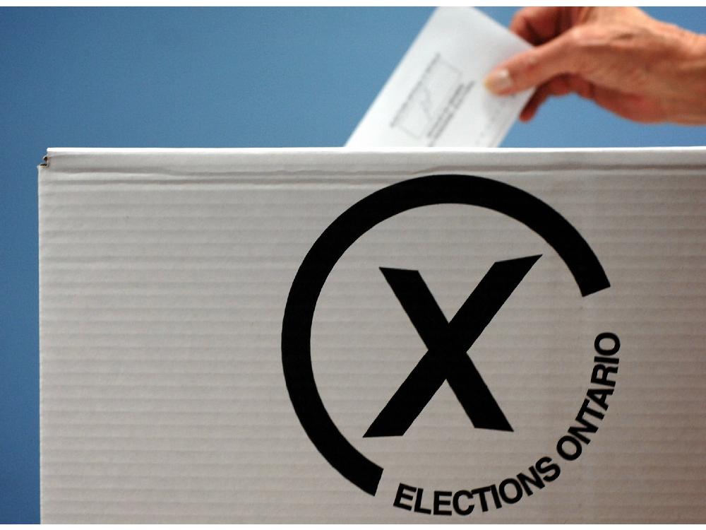 Generic Elections Ontario Ballot Box