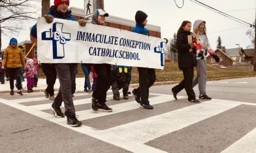 Immaculate Conception Active School Travel Launch
