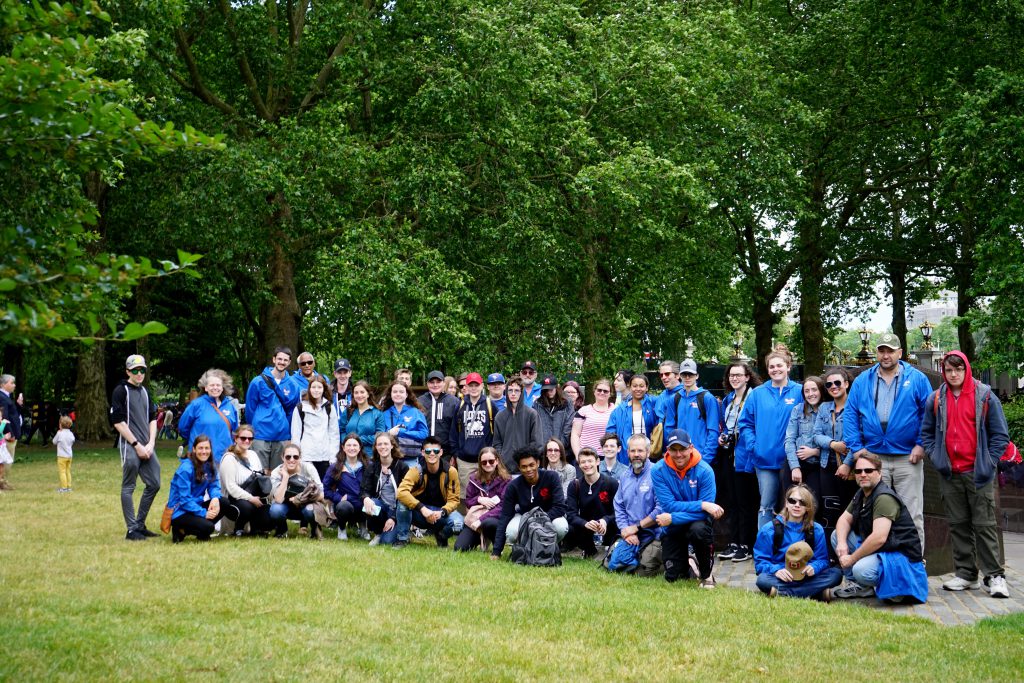 group image of staff and students