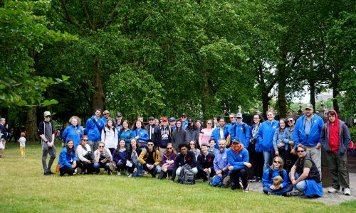 group image of staff and students