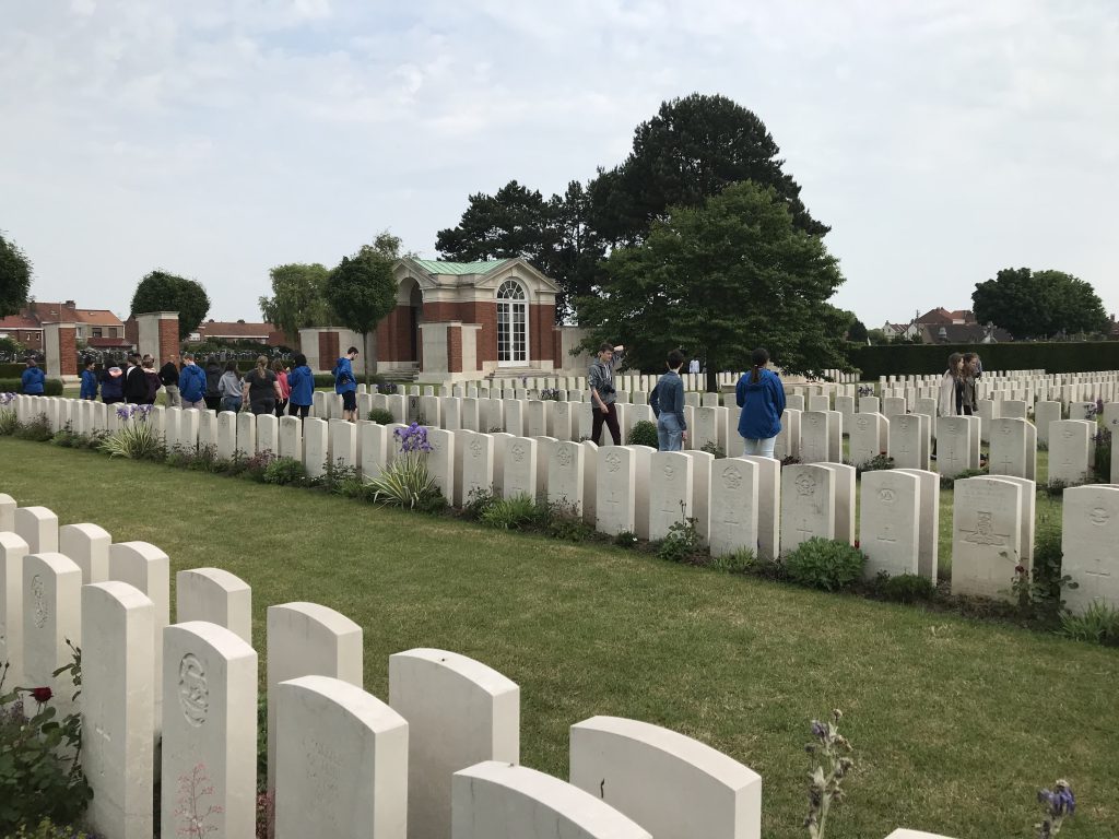 Venterans grave yard