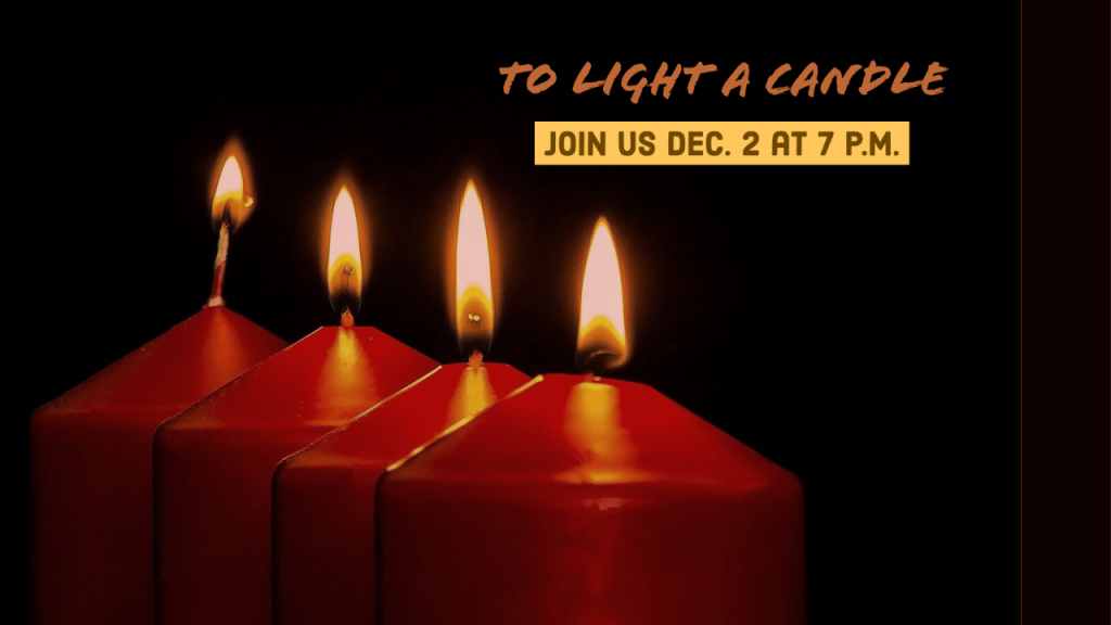 Image of Burning Candles for advent season