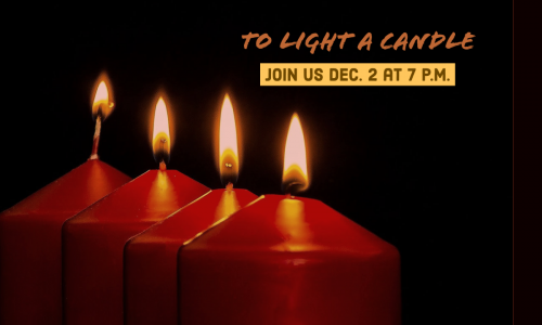 Image of Burning Candles for advent season