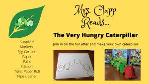 Hungry Caterpillar Student Work