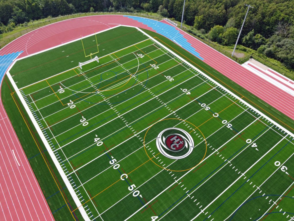 Holy Cross CSS New Field Aerial Photo