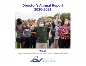 Cover art for the Director's Annual Report 2020-2021