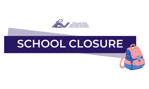 School Closure Banner