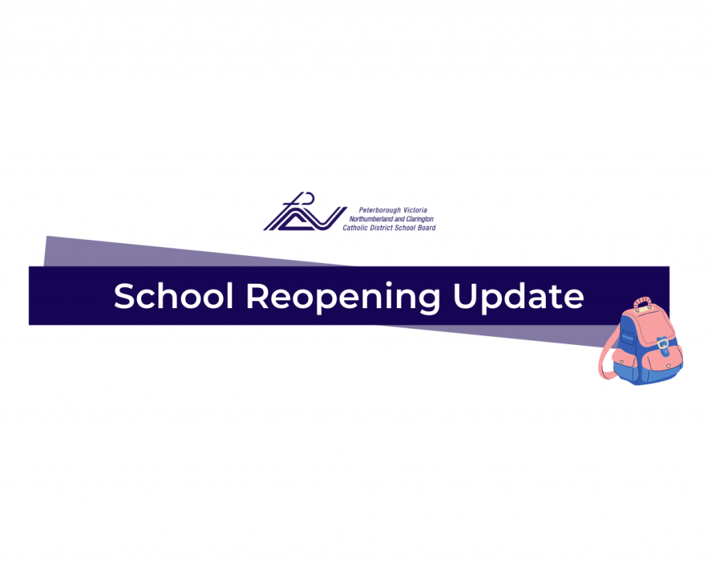 School Reopening Update Post Cover