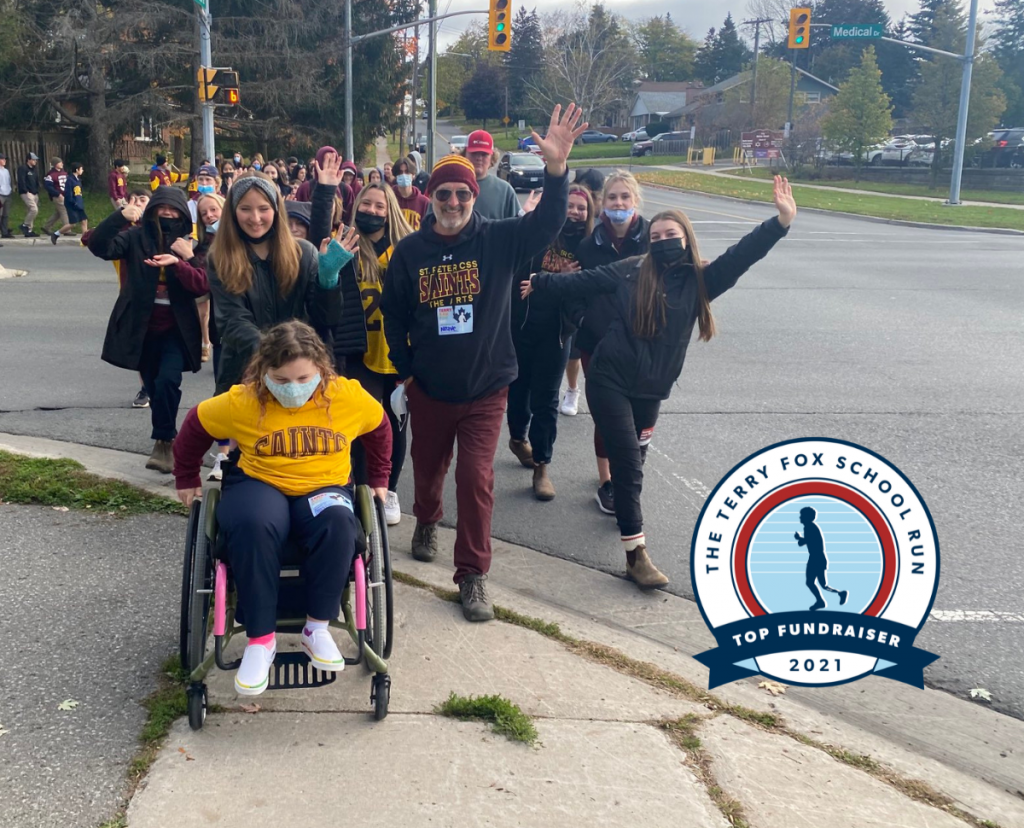 terry fox top fundraiser
