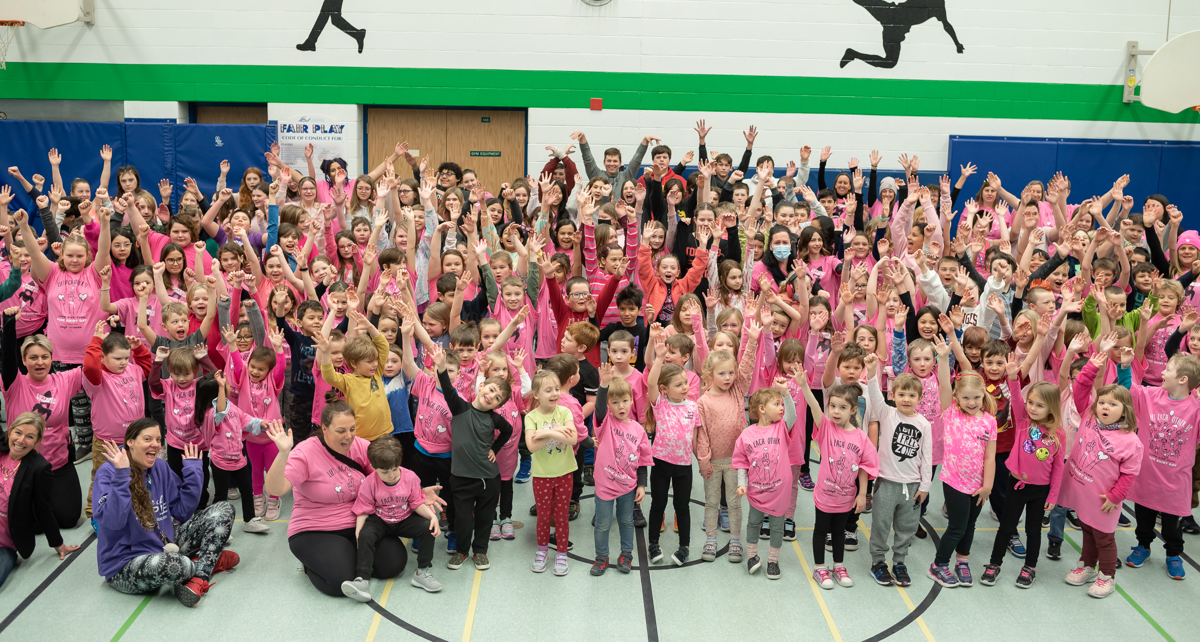 PVNC celebrates Pink Shirt Day - PVNCCDSB