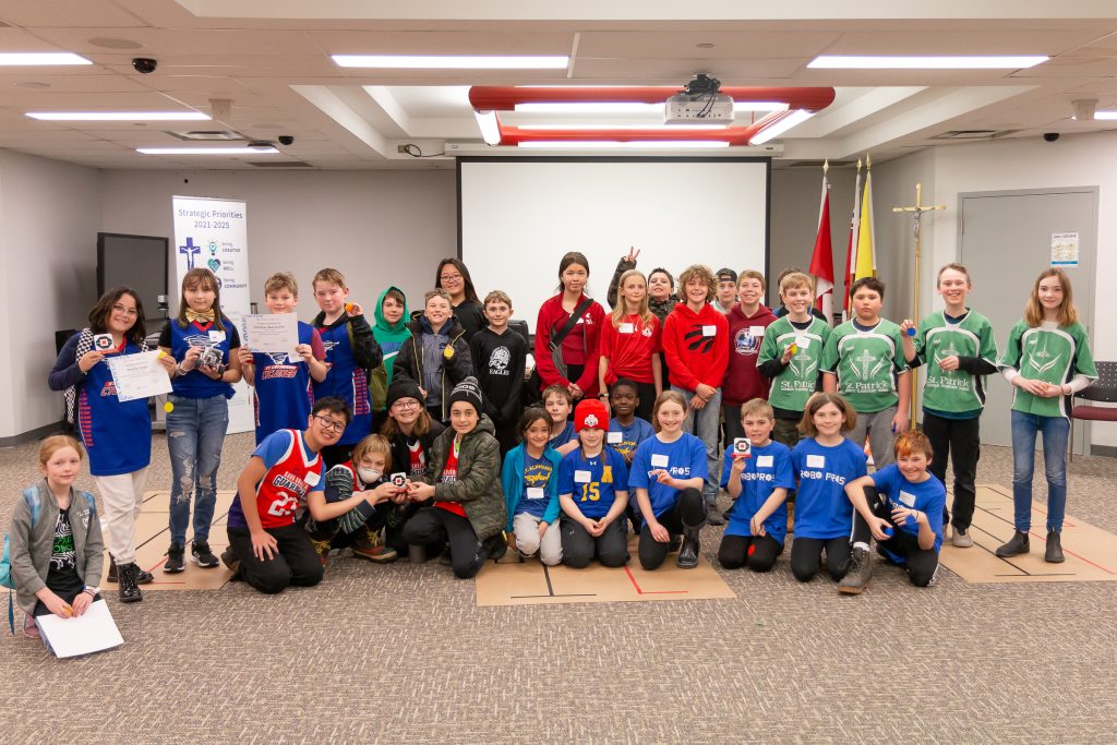 School regions take part in central junior robotics competition