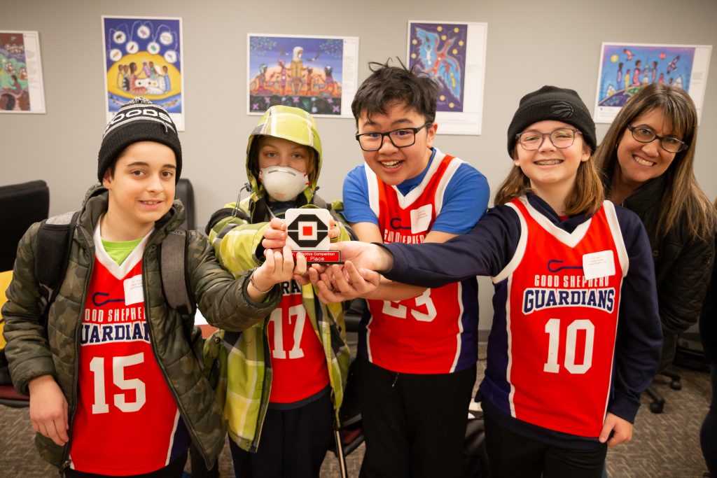 School regions take part in central junior robotics competition
