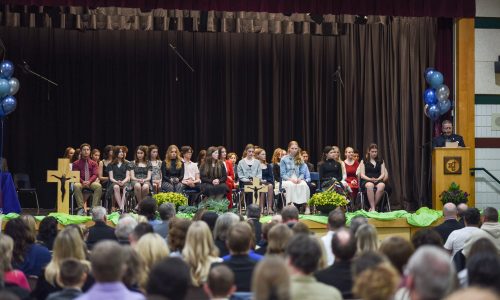 Catholic Student Leadership Awards, group shot