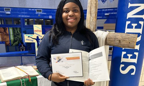 Amarachi Okpalugo with her award