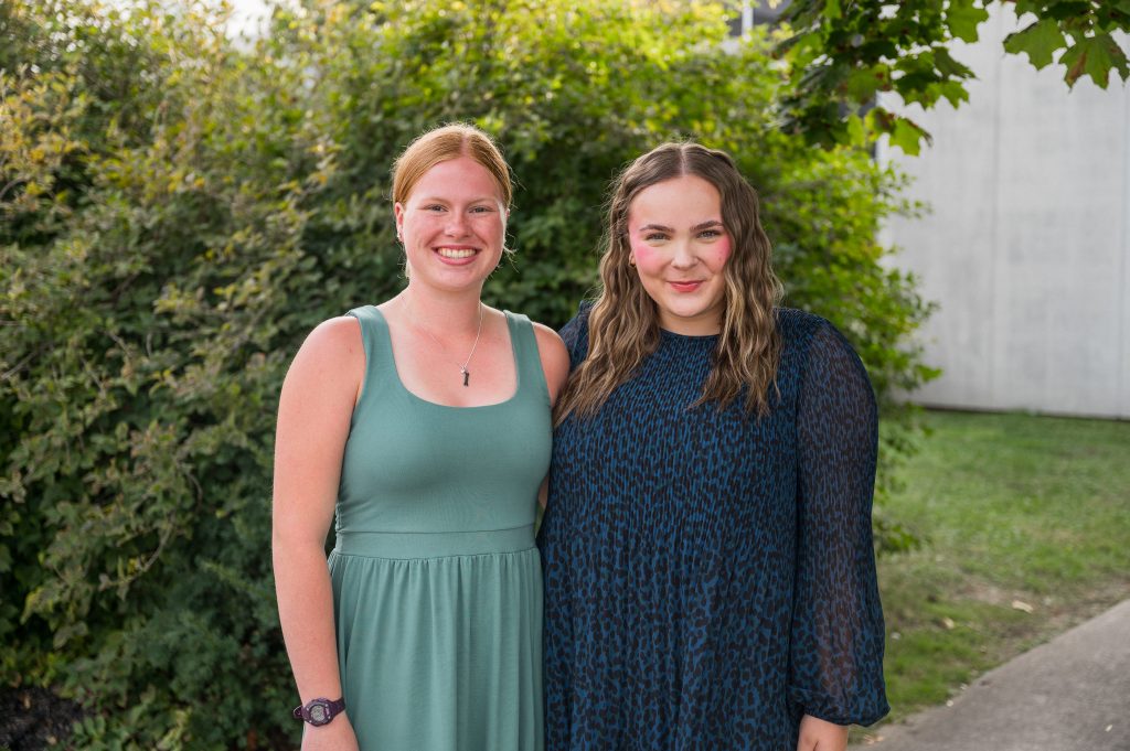Claire Heitzner and Madelyn Gaskell