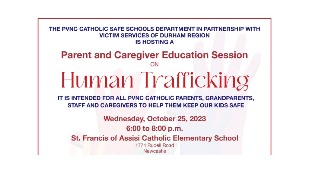 Human Trafficking workshop