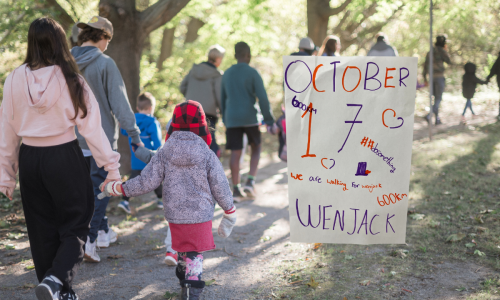 walk for wenjack st joseph bowmanville