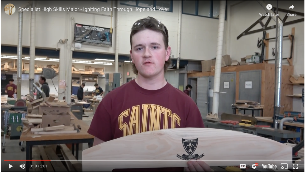 TITLE: Building Bridges SCHOOL: St. Peter SS CATHOLIC DISTRICT SCHOOL BOARD: Peterborough VNC