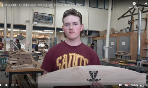 TITLE: Building Bridges SCHOOL: St. Peter SS CATHOLIC DISTRICT SCHOOL BOARD: Peterborough VNC
