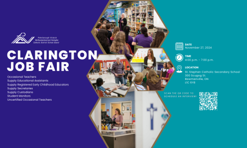 Poster advertising job fair