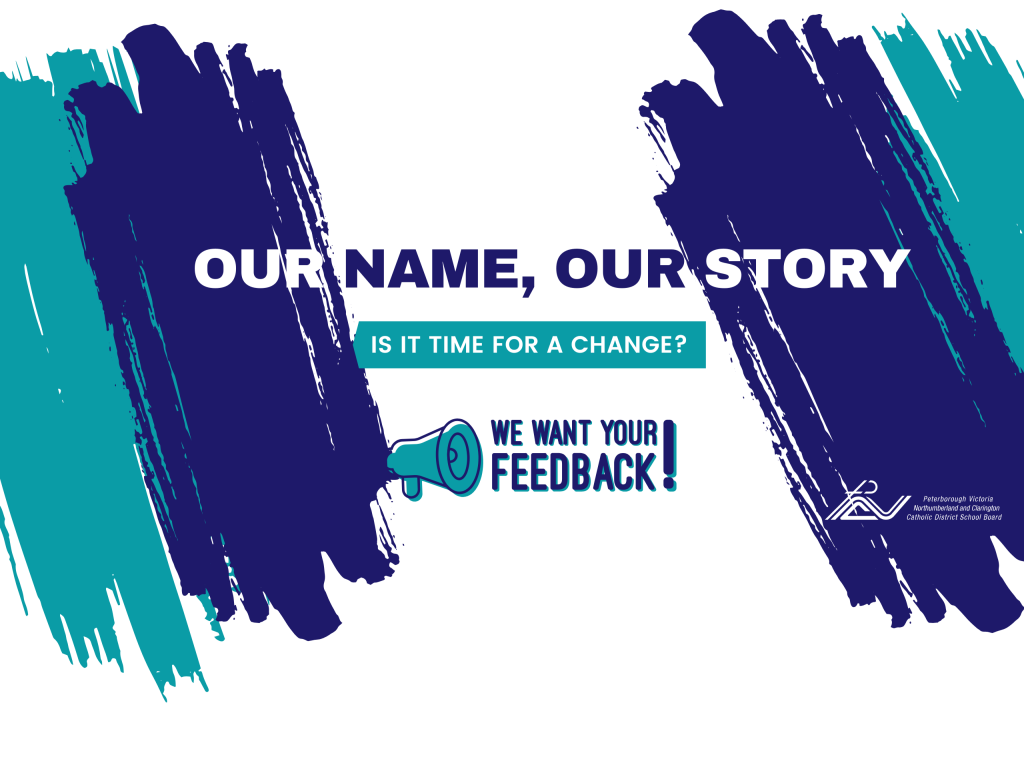 Graphic with text and blue and teal paint brush stroke graphics