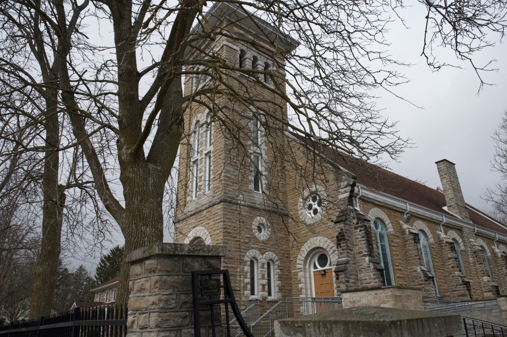Photo of a church.