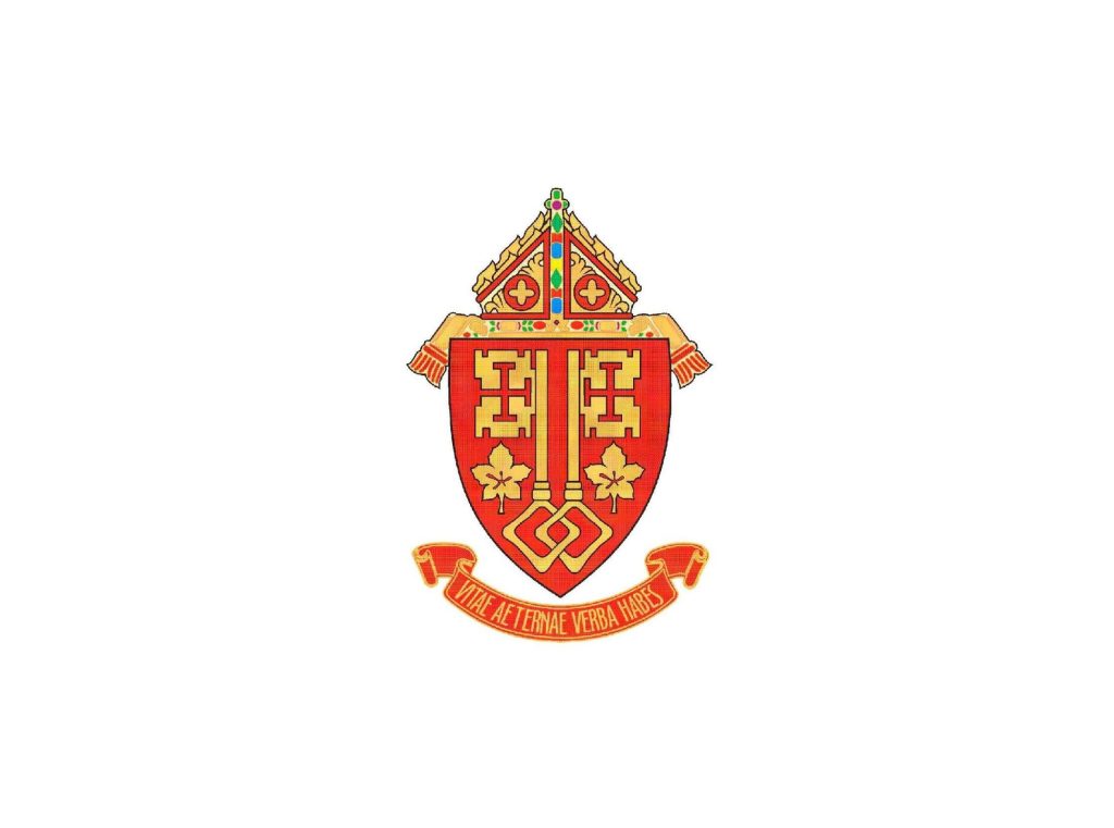 Logo of the Roman Catholic Diocese of Peterborough.