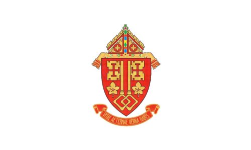 Logo of the Roman Catholic Diocese of Peterborough.